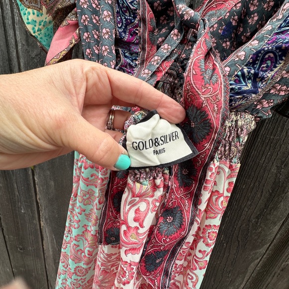 Floral Multicolor Maxi Dress - Picture 3 of 5